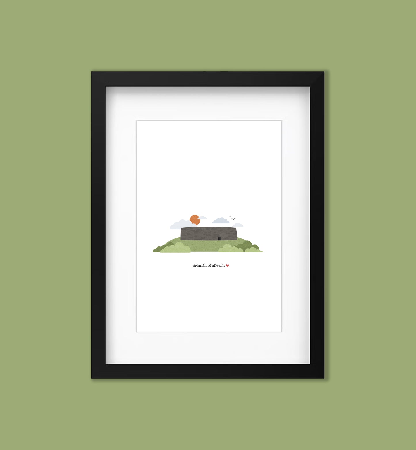 Grianán Fort Print