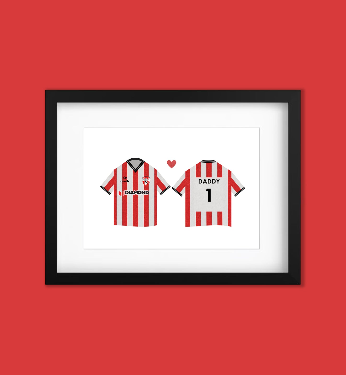 Derry City Dad Print