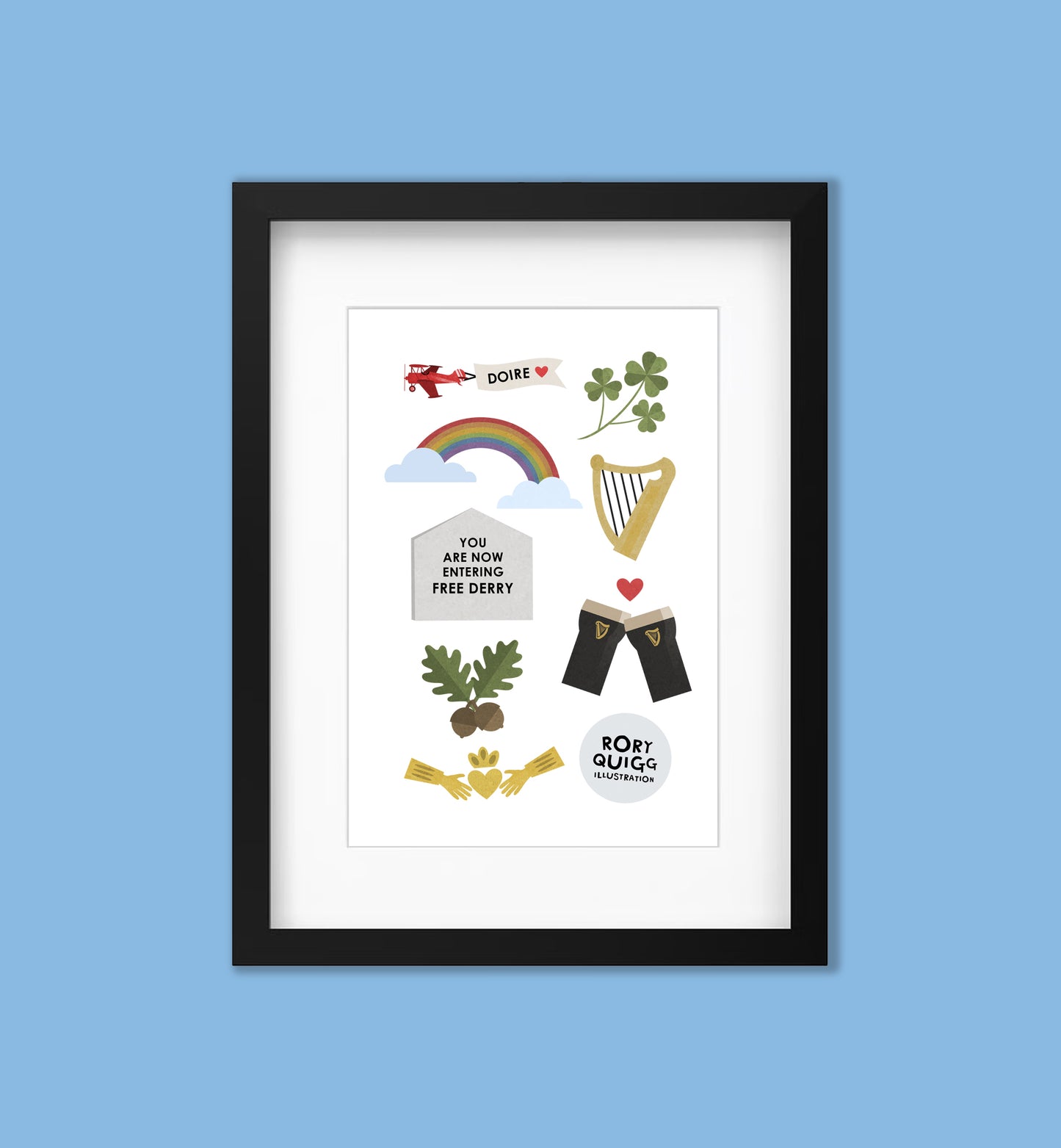 Derry Icon Print
