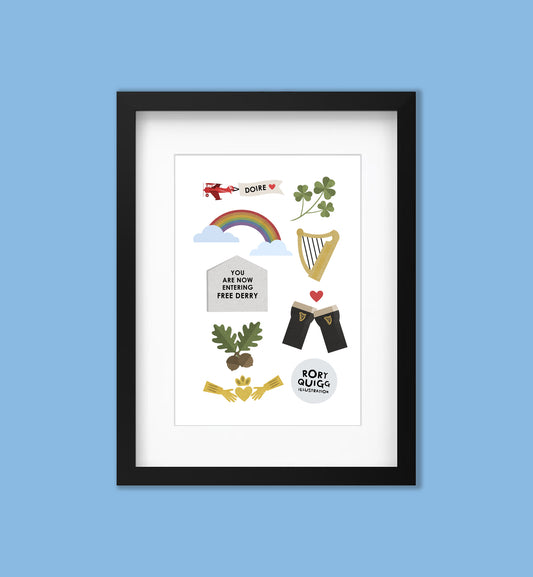 Derry Icon Print