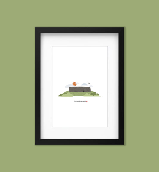 Grianán Fort Print
