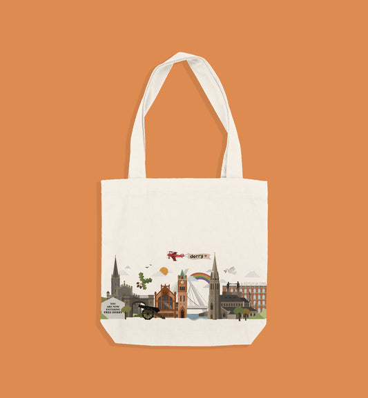 Derry Canvas Tote Bag